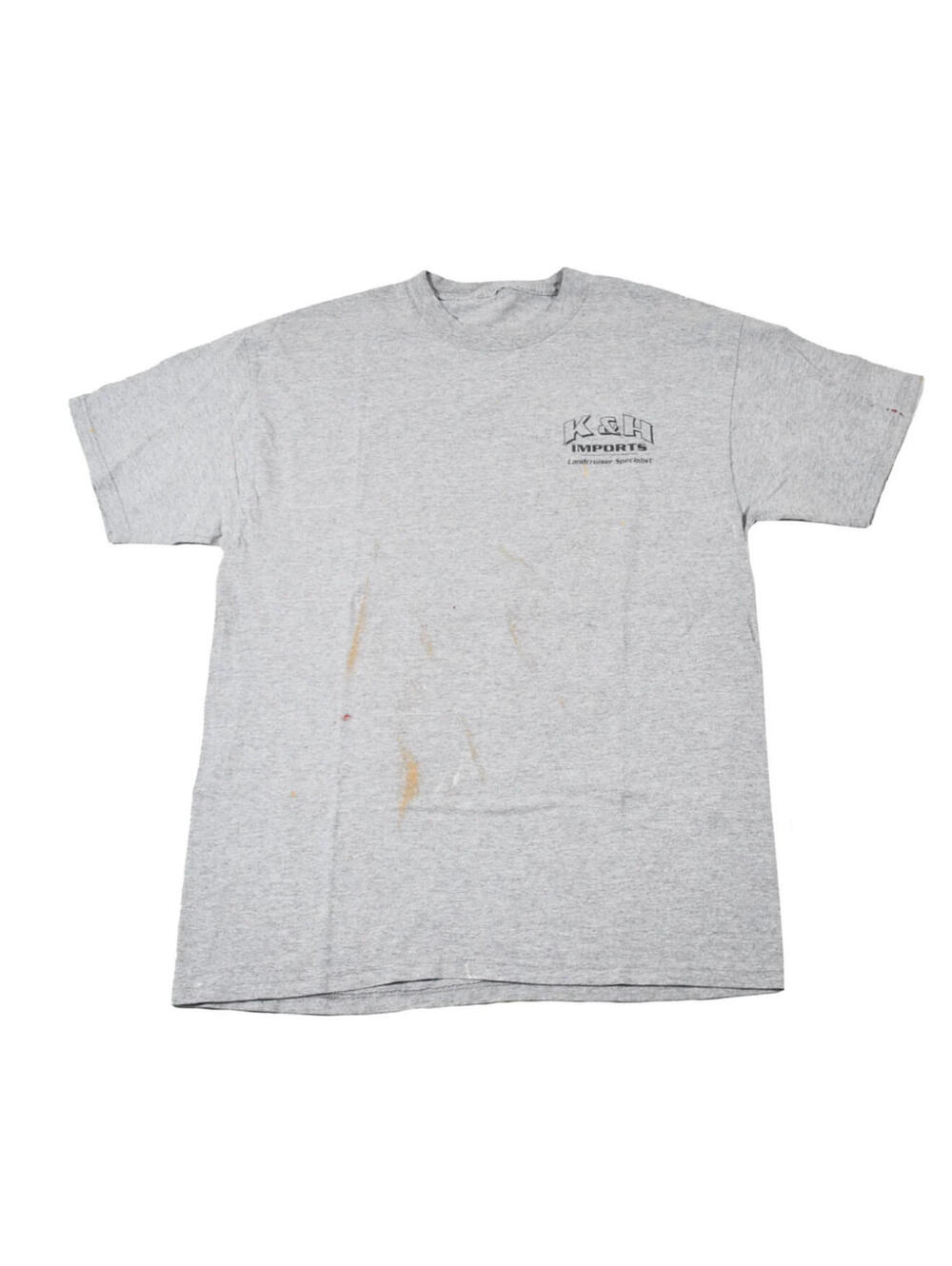 Vintage K&H Imports Land Cruiser Specialist Truck Trail Gray Shirt Size Large